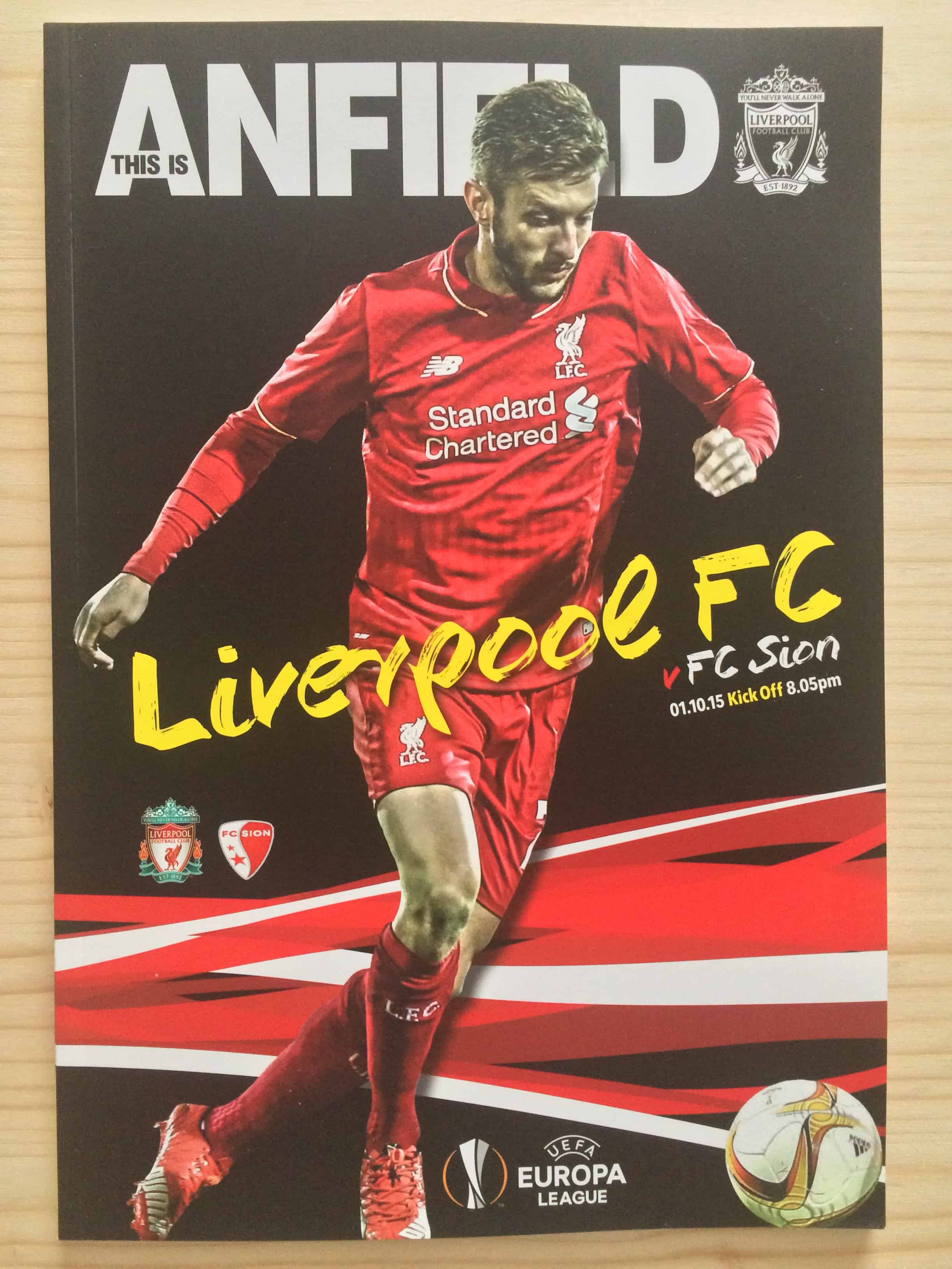 Liverpool FC v Sion